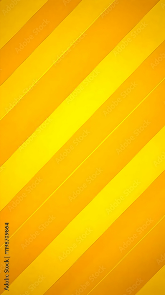 Poster Diagonal Yellow Stripes Abstract Background Design Creates Dynamic Visual Interest
