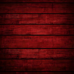 Fototapeta premium Dark Red Wooden Planks Background Texture Creates a Rustic and Moody Atmosphere