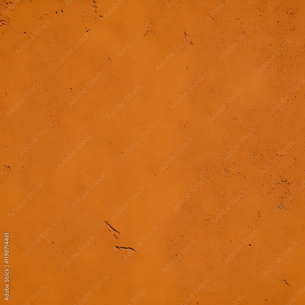 Poster orange textured wall background creates a warm and inviting atmosphere for various design projects
