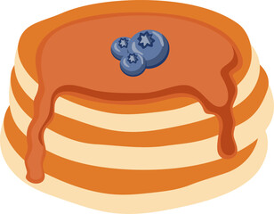 Pancake Illustration