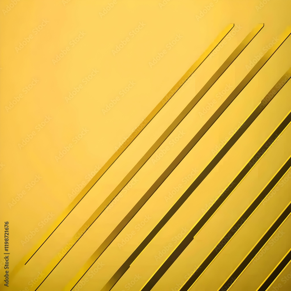 Poster abstract gold background with diagonal lines creates a luxurious and elegant design