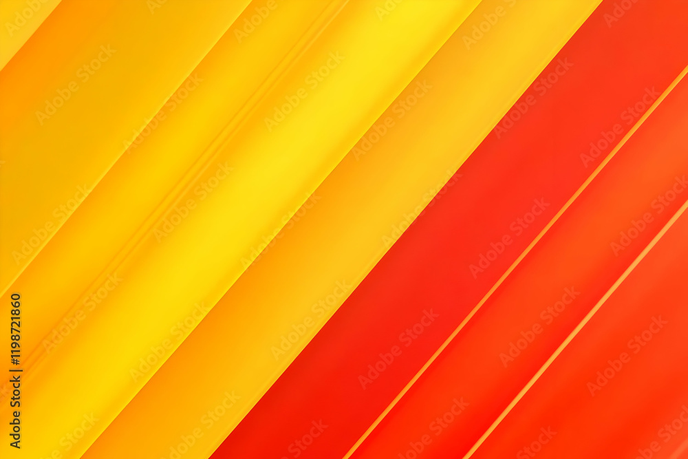 Poster diagonal gradient stripes background creates a modern and dynamic feel with smooth blends of yellow 