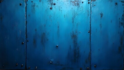 Obraz premium Blue Background Featuring a Shiny Metal Pattern