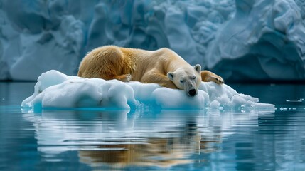 Naklejka premium polar bear