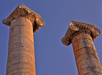 Temple of Artemis at Sardes Lydia Ancient City in Salihli, Manisa, Turkey