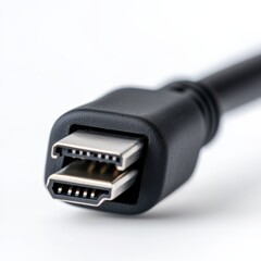 close-up of a mini hdmi cable connector