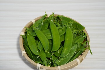 新鮮な絹さやの魅力