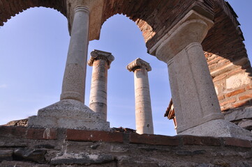 Temple of Artemis at Sardes Lydia Ancient City in Salihli, Manisa, Turkey