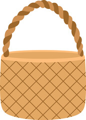 Wicker Basket Illustration