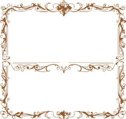 frame with ornament