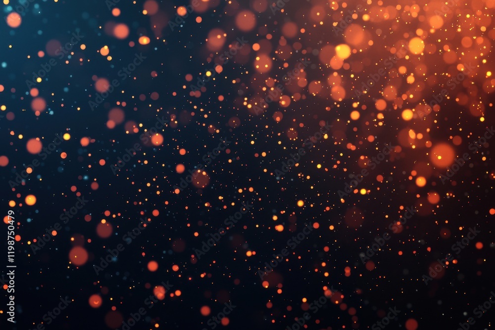 Poster dynamic abstract light particles digital space background animation vibrant universe close-up visual