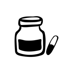 jar of medicine