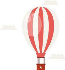 Obraz premium Hot Air Balloon Illustration