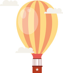 Hot Air Balloon Illustration