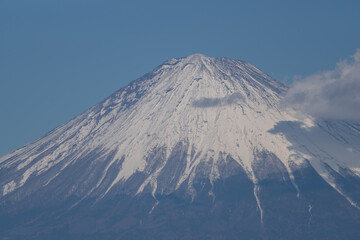 静岡県から眺める美しい富士山