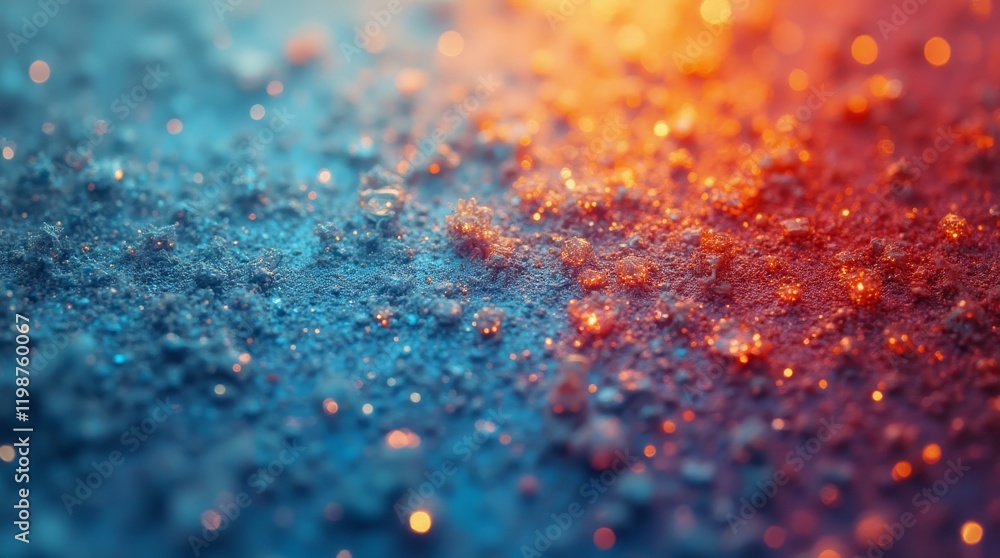 Poster sparkling abstract background with colorful glitter and a soft, dreamy texture