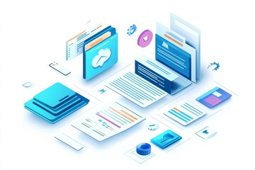 Checklist and clipboard task management, online survey form completion Corporate business technology includes a document management system (DMS) and process automation to manage files., Generative AI