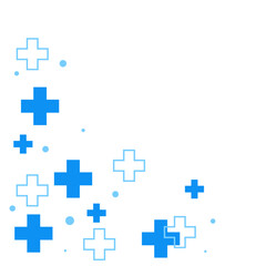 Obraz premium Medical cross ornament