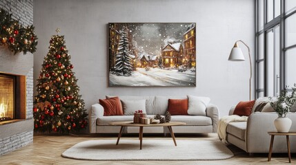 Christmas wall art