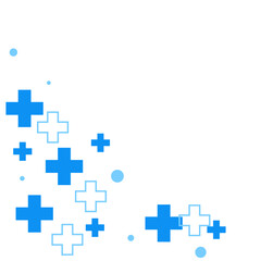 Medical cross ornament