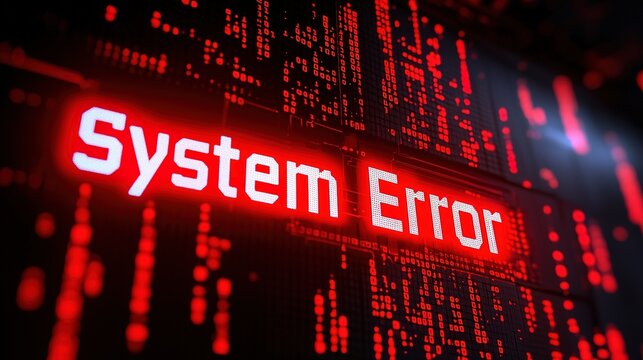 System Error: Troubleshooting Guide