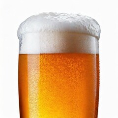 glass of beer isolated
