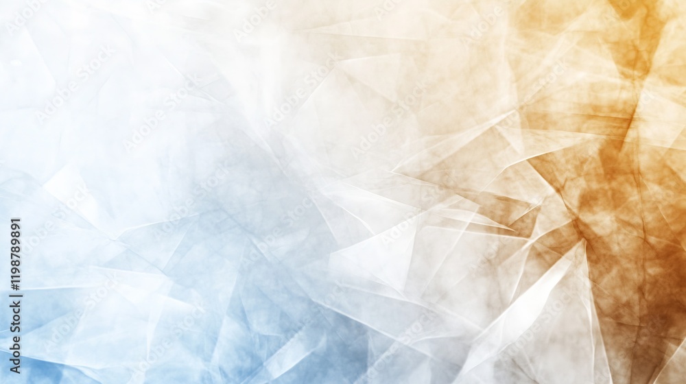 Aufkleber abstract textured background with blue and orange gradient for modern designs : generative ai