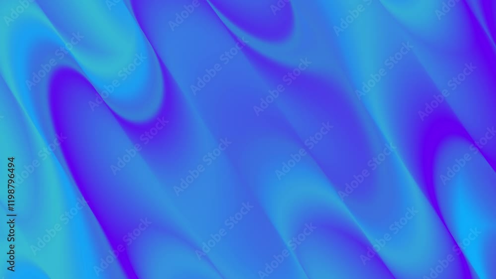 Poster gradient wavy liquid flow.holographic multicolored motion gradien film blur animation.fluid color gr