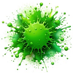 Colorful Paint Splashes design 