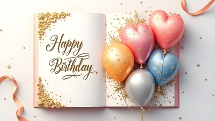 Birthday card with AI generation