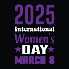 International Women's Day T-Shirt Design