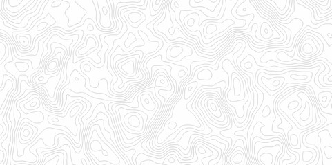 Modern creative concept wave geometric stripe topo map design White background with topographic world grid wave Topographic map geographic line texture.	
