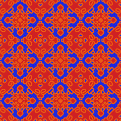 pattern flower damask ethnic boho American ikat texture tribal geometric background mandalas