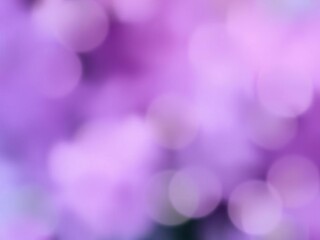 Abstract bokeh purple lilac gradient background with soft focus and dreamy feel, blur, focus
