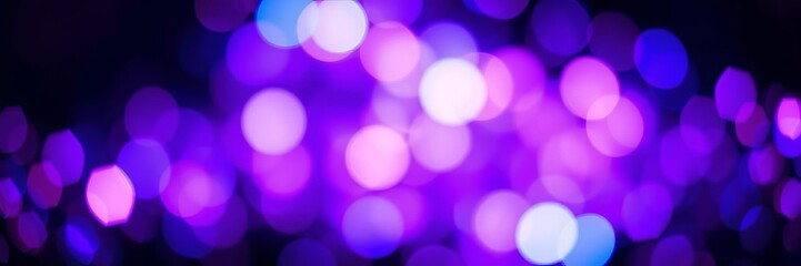 Fototapeta premium Abstract defocused lights in blue, red, purple, and black glitter creating a mesmerizing and vibrant background, background, glitter