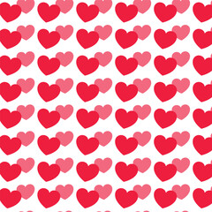 seamless pattern with hearts