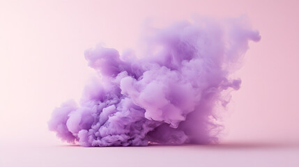 Fototapeta premium Violet smoke