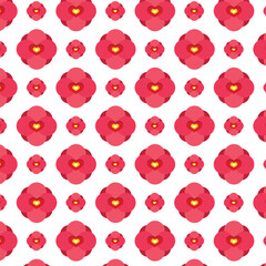 seamless background with hearts