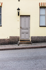 old house in the town