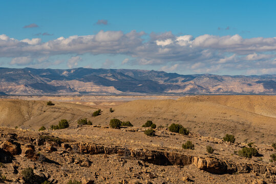 Western Colorado Clouds Blanketing High Desert