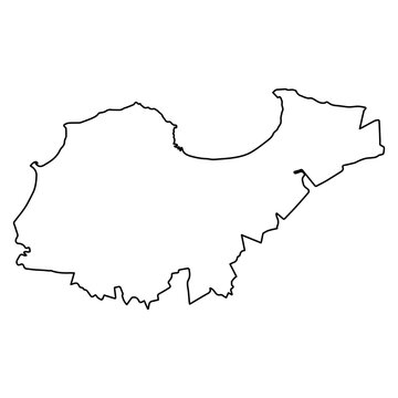 recommend clip art: Algeria outline borders map, Algeria Country in North Africa