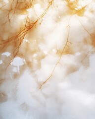 Emerging Spring Flora Delicate Snowdrops in Melting Snow - Nature-Inspired Content for Eco-Friendly Brands and Seasonal Marketing Strategies