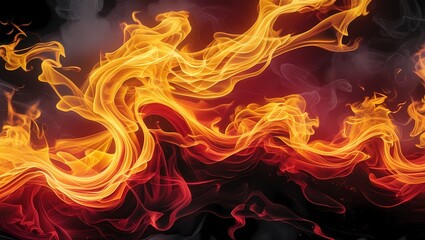 Epic Dynamic Flames and Heat Waves Visuals