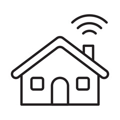 Smart Home Icon - WiFi-Enabled Smart Home Automation System