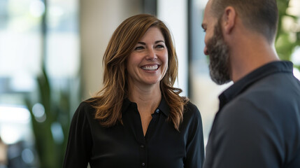 Business people talking. 