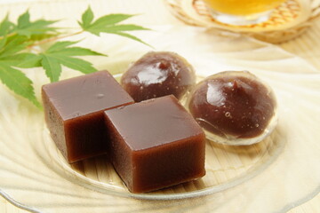 水ようかん　和菓子