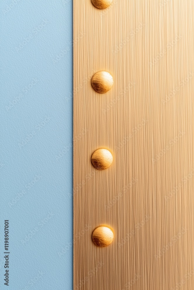 Poster elegant metallic textures with gold and matte contrast