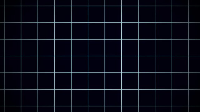 navy and white grid pattern background moving from right to left