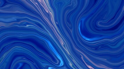 Abstract blue liquid marble texture background, perfect for modern designs and artistic projects.