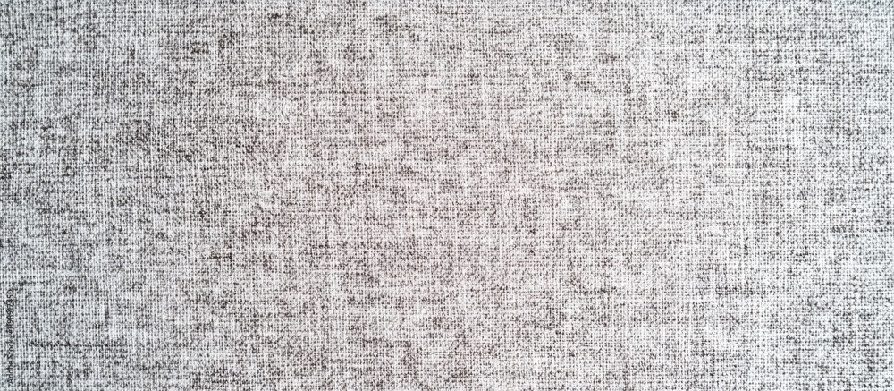 Aufkleber textured gray fabric background with subtle pattern and natural fibers copy space